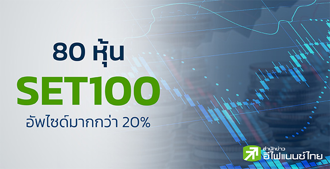 SET ดิ่งนิวโลว์รอบ 11 เดือน ดันอัพไซด์หุ้นSET100 สูงสุด 90.83%